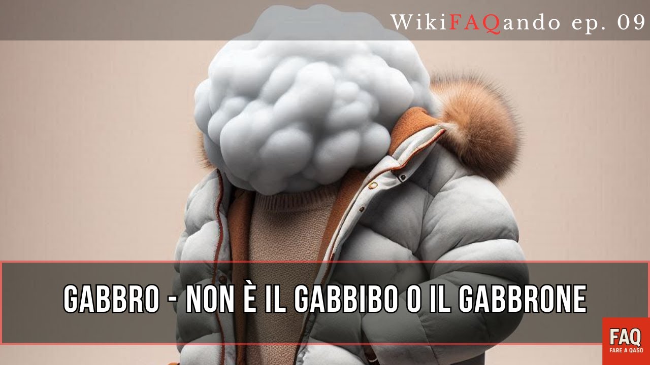 Gabbro - Non è il Gabibbo o il Gabbrone - WikiFAQando ep.09