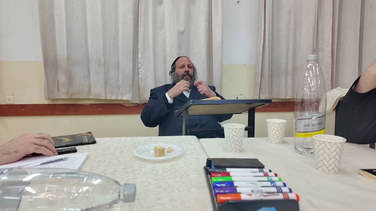 (31-ב) • תורה א' • פריצת הגבול כדי להיכנס לגבול • הרב פירר
