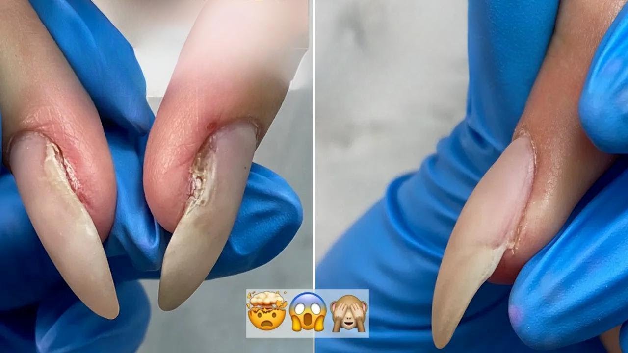 Nail Fails: Fixing a Manicure Disaster from Another Artist!