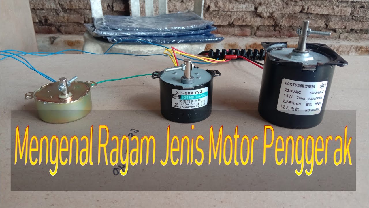 Mengenal Berbagai Jenis Motor Penggerak Low Speed Gear Motor Synchronous