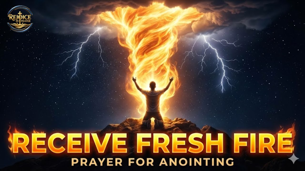 PRAYER FOR FRESH FIRE & ANOINTING | Be Baptized with the Holy Ghost