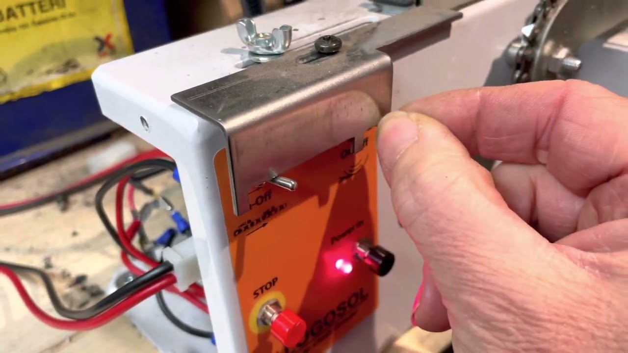 Bygger om Logosol Kedjeslip, del 2: Polväxlaren