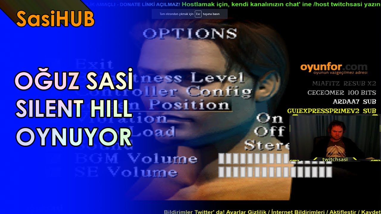 Oğuz Sasi Silent Hill Oynuyor