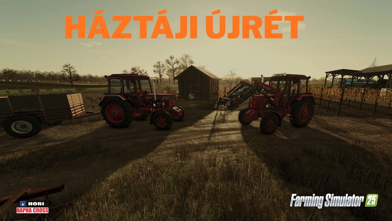 ÖREG KUTYÁJA ÉS A FEKETE MALAC🐖 👨‍🌾❗❗- HÁZTÁJI ÚJRÉT - Farming Simulator 25🌾10.RÉSZ