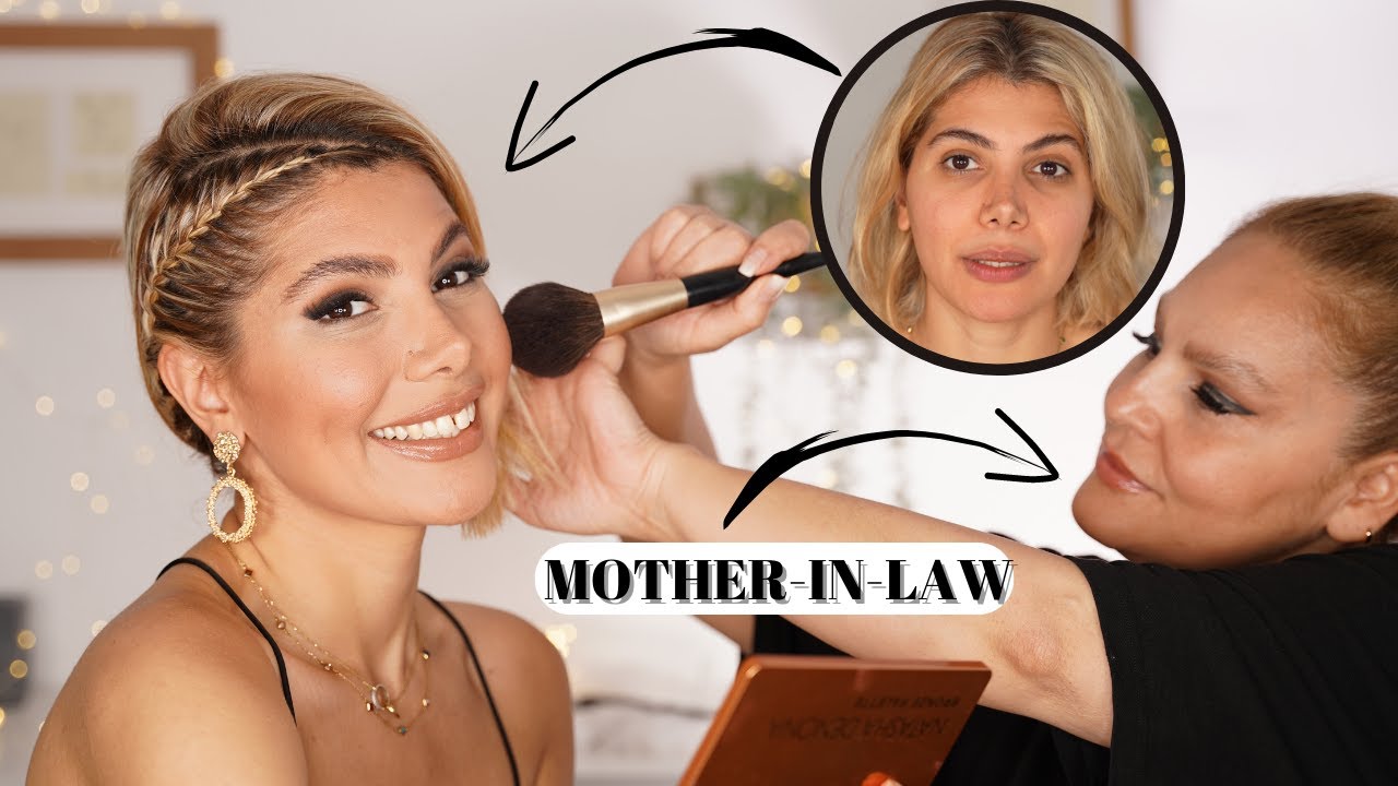 My Iranian Mother-In-Law Gives Me A Complete Makeover | Makeup & Hair Makeover