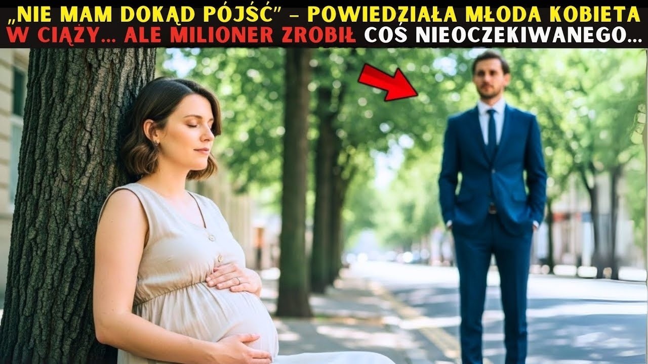 „NIE MAM DOKĄD PÓJŚĆ” — POWIEDZIAŁA MŁODA KOBIETA W CIĄŻY… ALE MILIONER ZROBIŁ COŚ NIEOCZEKIWANEGO.