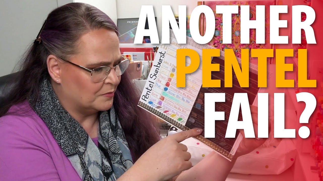 Don’t FAIL Me PENTEL! Giving SUNBURST METALLIC Gel Pens a Second Chance.