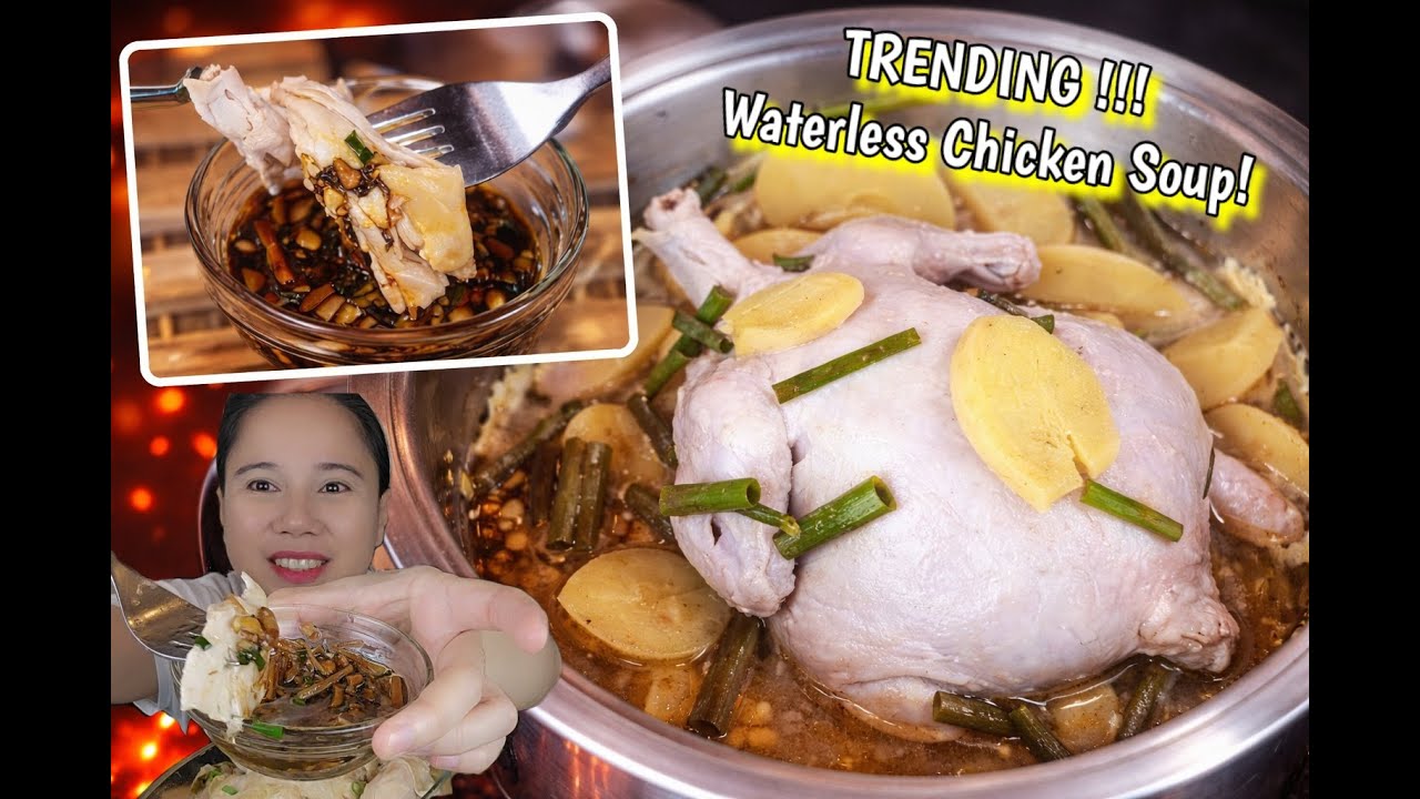 Trending Healthy Waterless Chicken Soup | Walang Tubig, Mas Masarap at Masustansya!