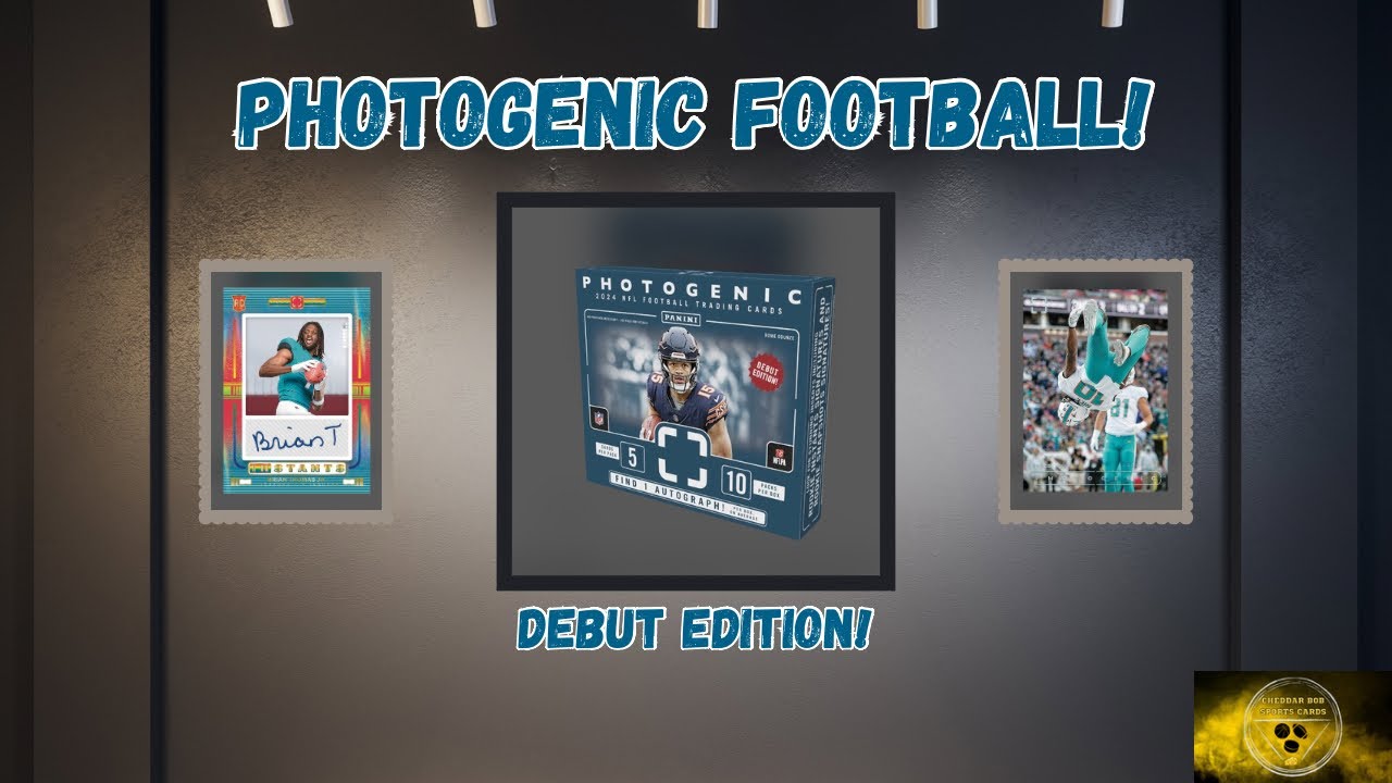 🏈Product Review!🏈 2024 Photogenic Football Hobby Box! Debut Edition!