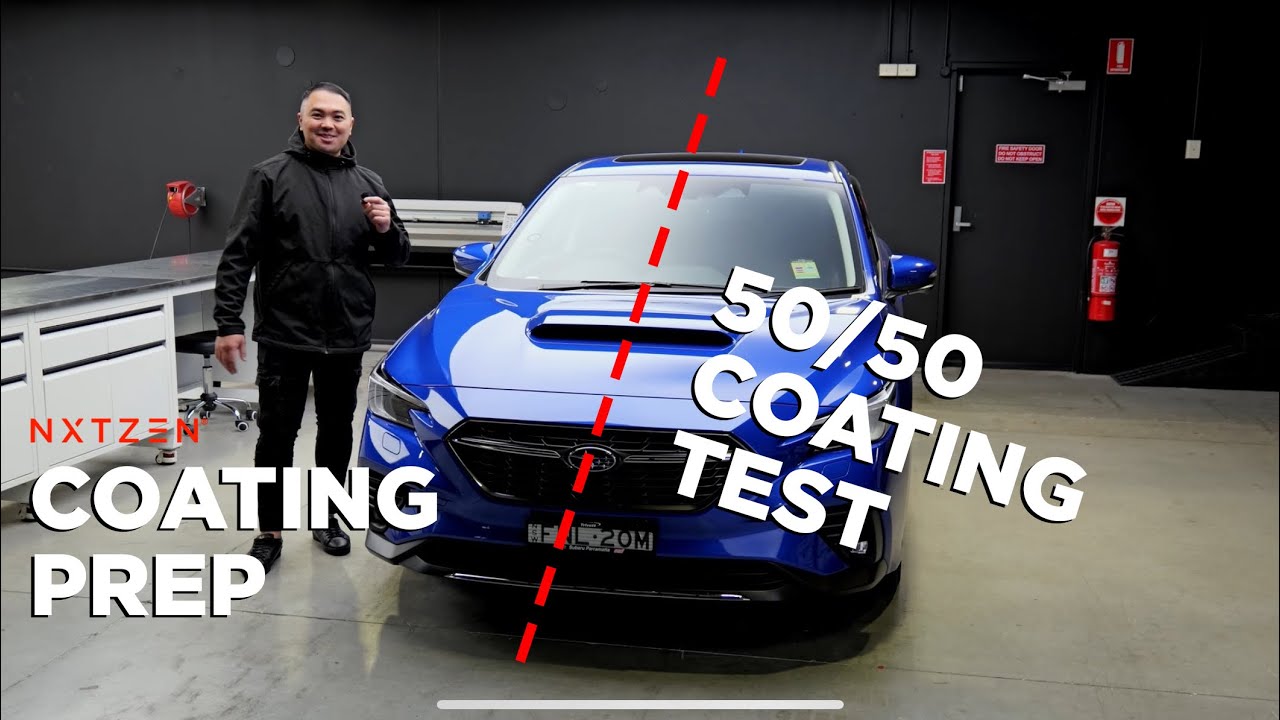 Ceramic Coating Prep & 50/50 Test