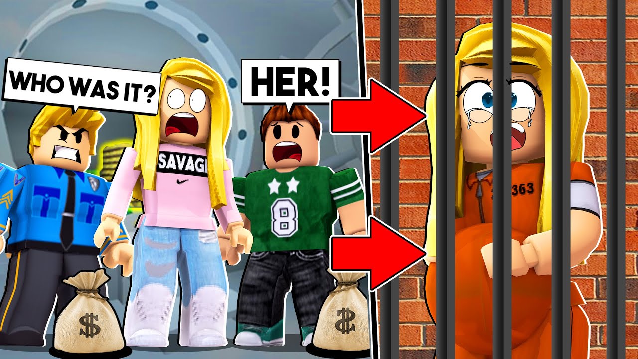 IN PRISON BECAUSE OF MY BOYFRIEND! (Jailbreak) W/Jelly