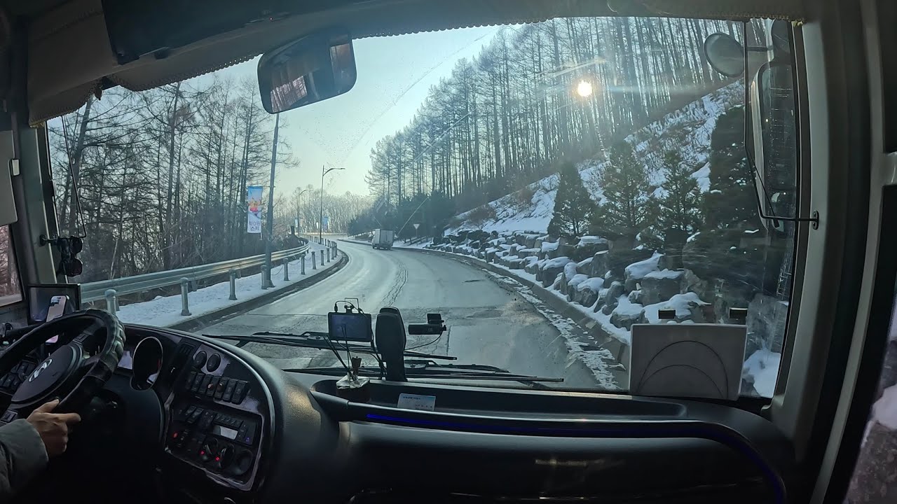 [ep.20] 4k 관광버스기사일상ㅣ하이원리조트ㅣ사북ㅣ1박2일ㅣkorea tour bus driver vlog.pov