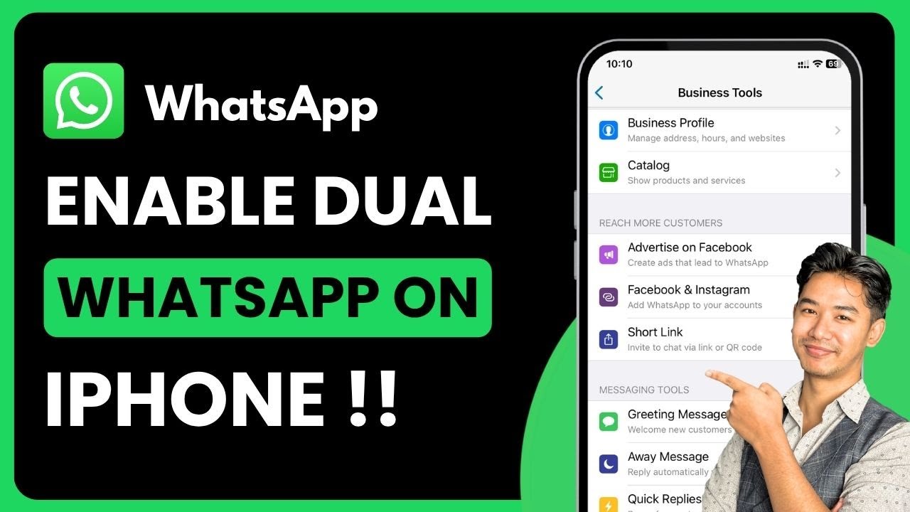 How to Enable Dual WhatsApp on iPhone !