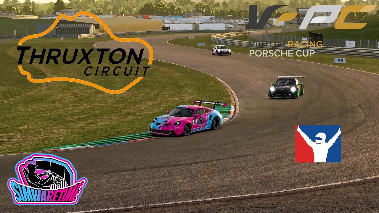 iRacing I Porsche GT3 Cup I Thruxton I Virtualracing.org VRPC Ligarennen Lauf 8