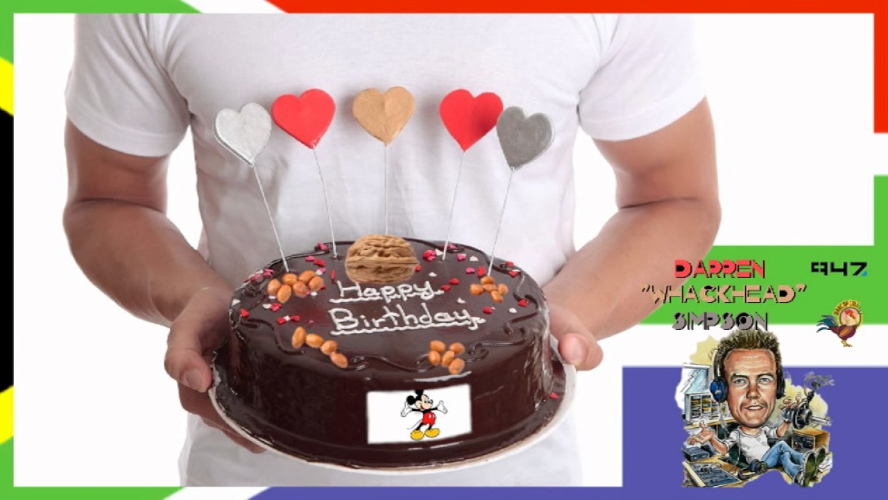 Whackhead Simpson - Nut Alergy Birthday Cake