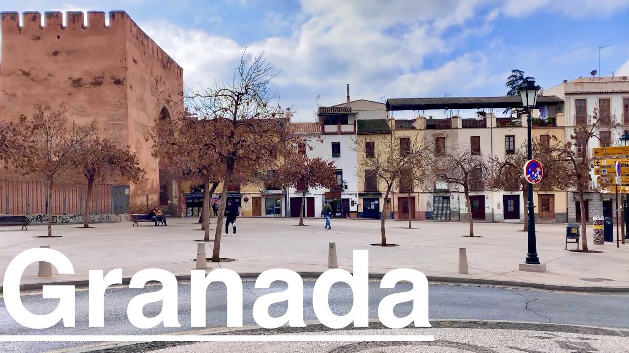 January in Granada: 4K City Walk 🇪🇸☀️