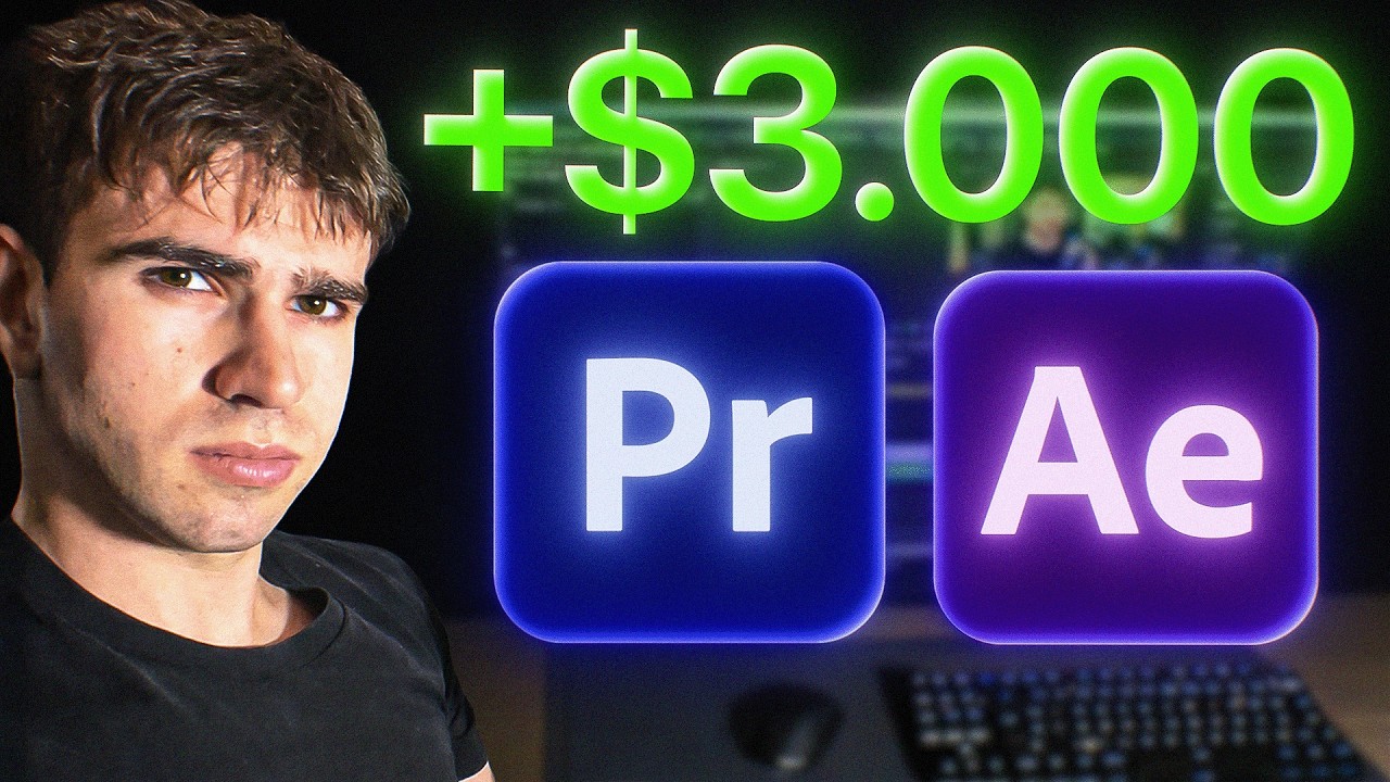 Cómo gano +$3.000 al mes como editor de vídeo (paso a paso)