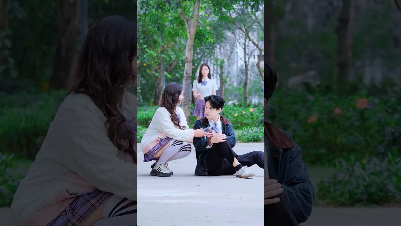 From Jealousy&hellip; to Her Own Love Confession! ❤️#linhchihihi #messyclassroom #schoolcrush #schooldrama