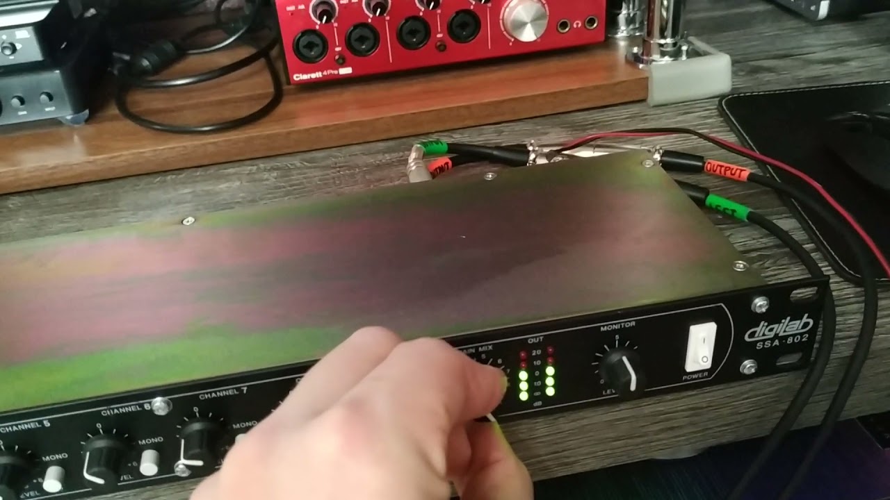 Линейный микшер сумматор DIGILAB SSA-802