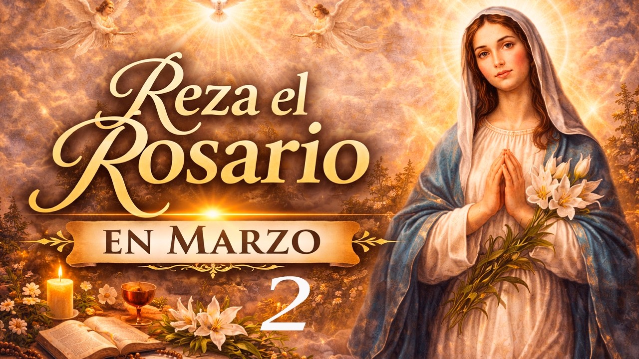 📿Rosario de Hoy Lunes 2 de Marzo del 2026