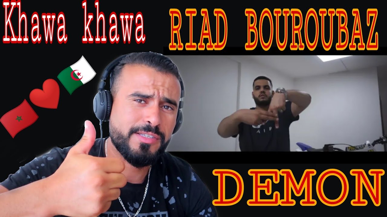 DEMON X RIAD BOUROUBAZ _ KHAWA KHAWA | ردة فعل مغربي في إسبانيا 🇲🇦❤️🇩🇿