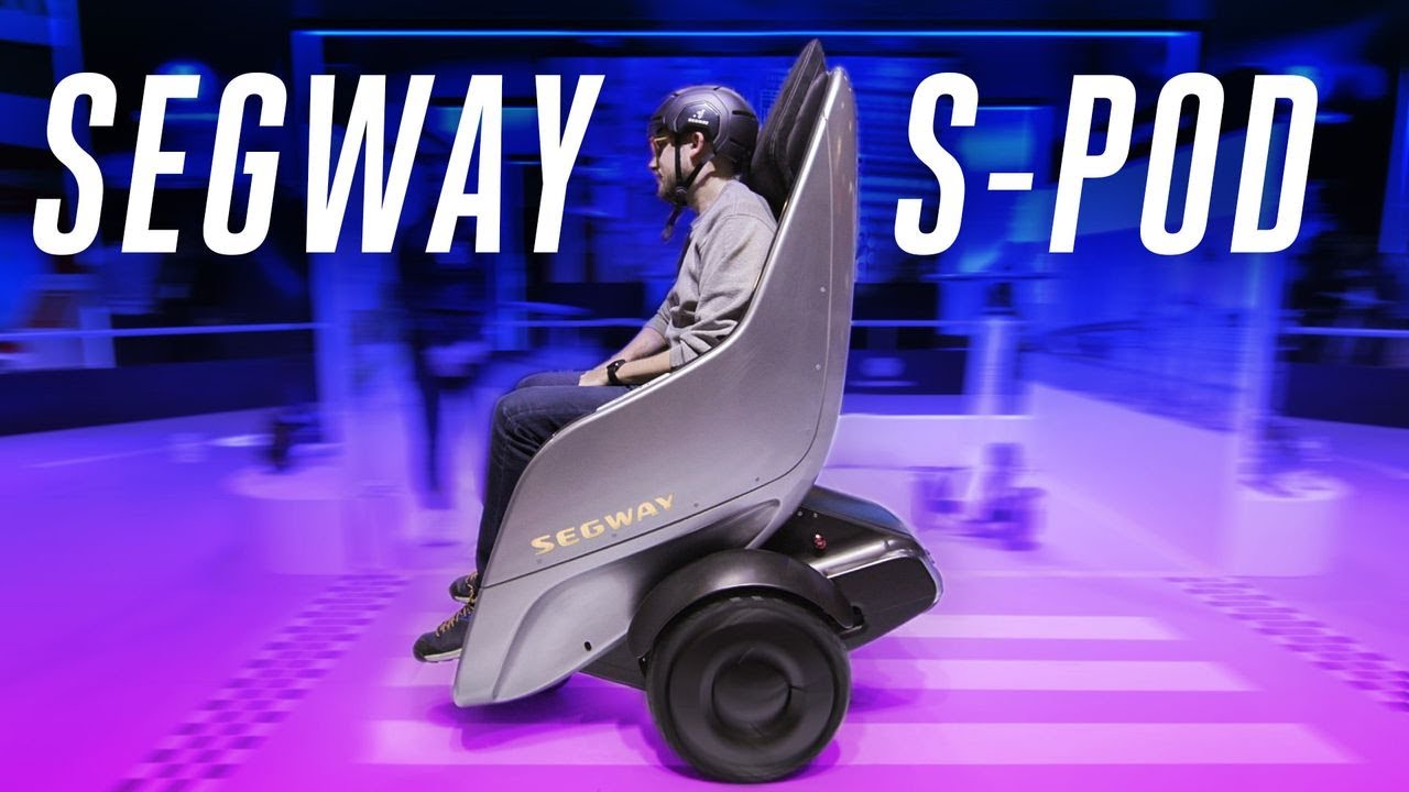 Segway S-Pod looks weird, but it's really fun