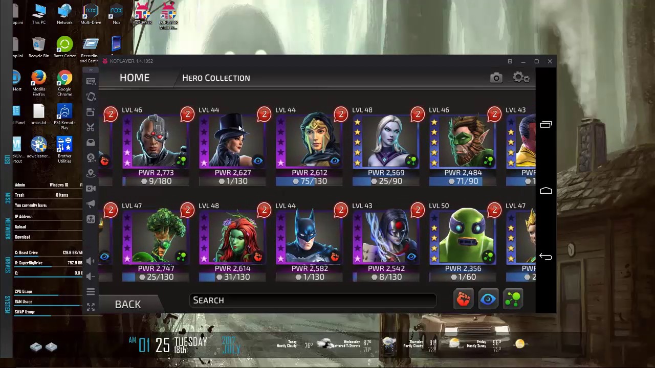 DC Legends-favorite characters and leaders