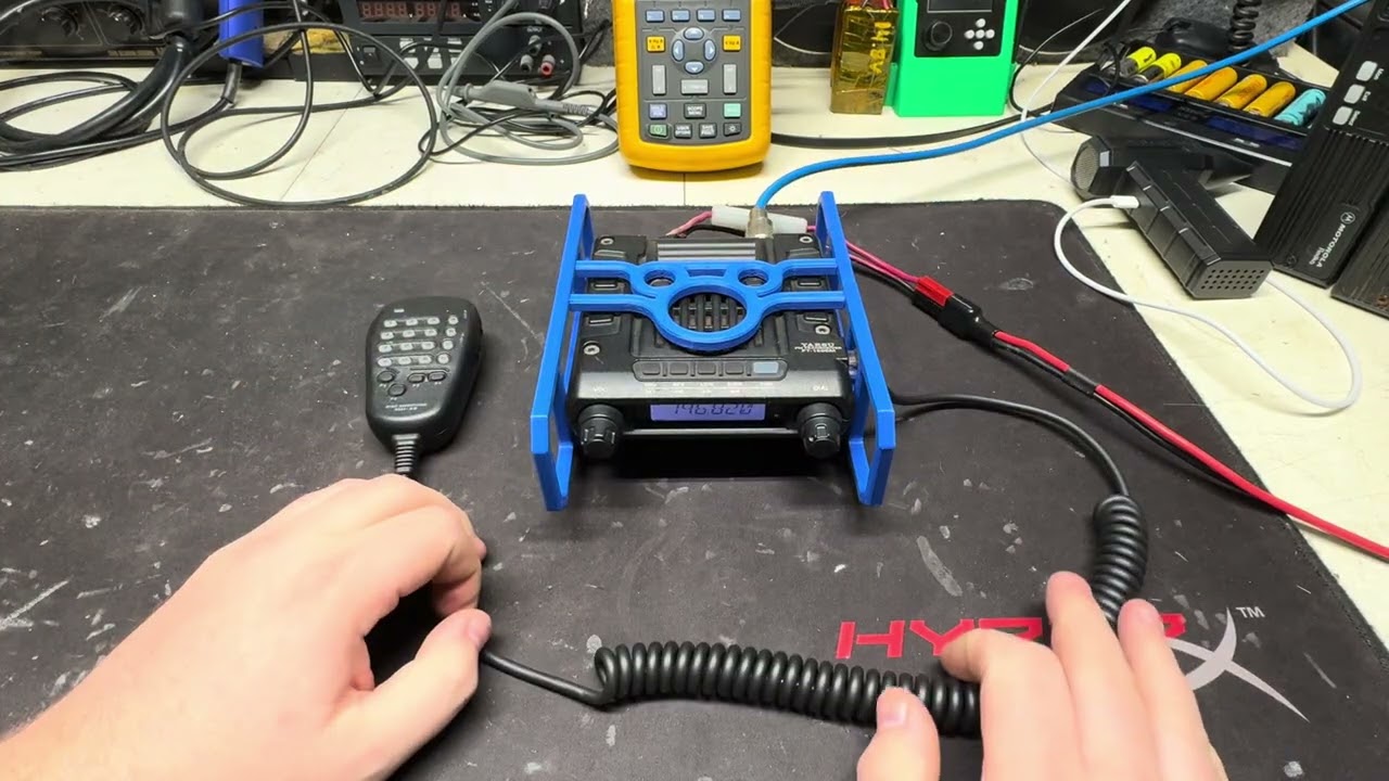 ￼Yaesu FT-1500M 3-D printable EXO skeleton ￼