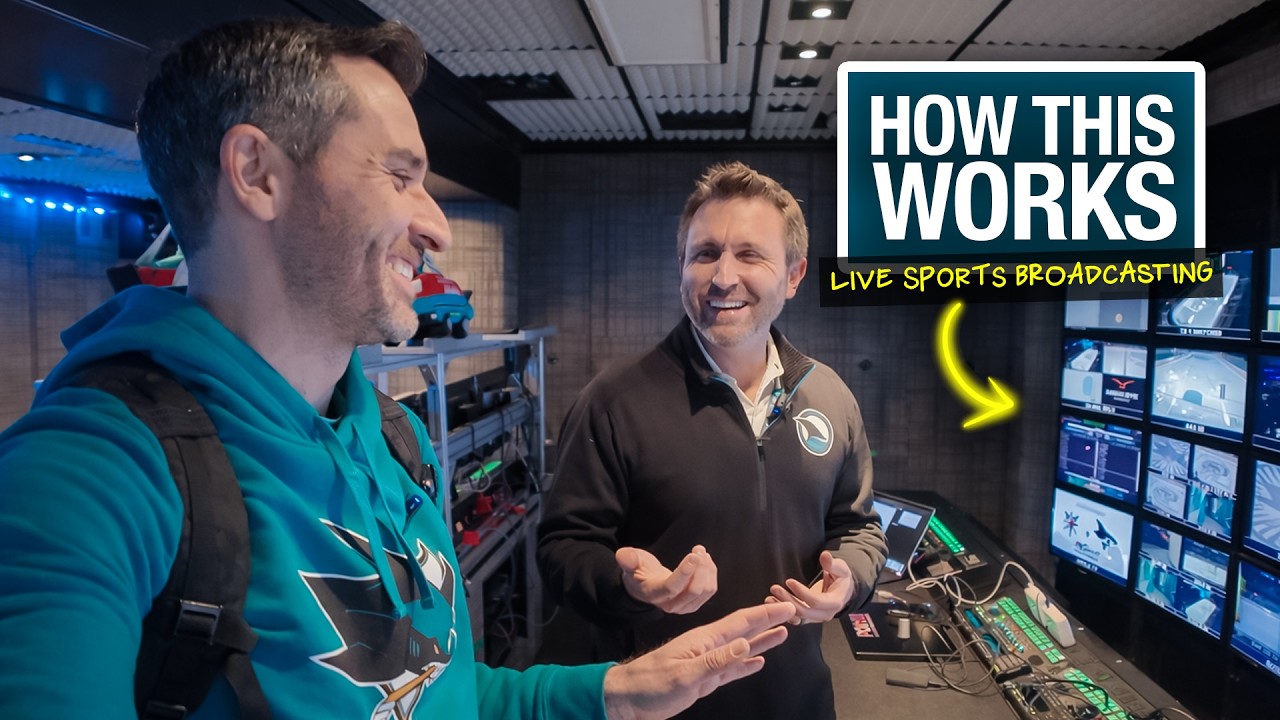 Seeing a Pro Sports Broadcast as a YouTuber