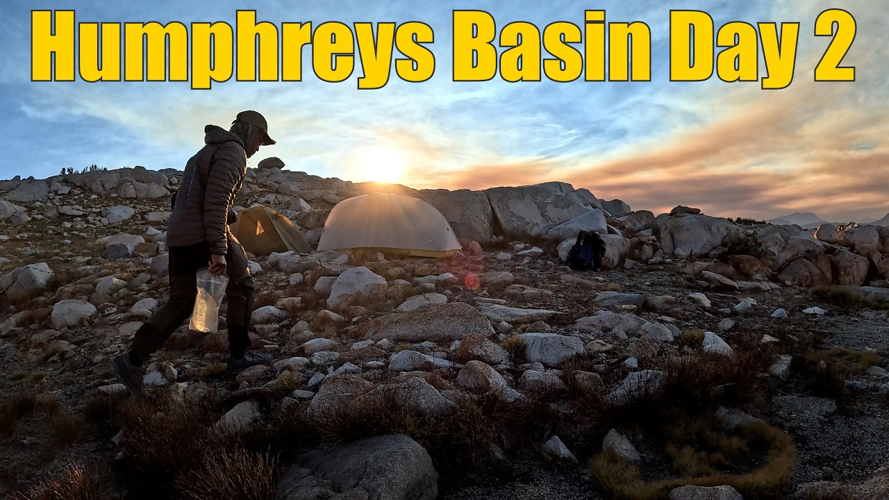 Fly Fishing and Backpacking Humphreys Basin Day 2 | Eastern Sierra Fly Fishing  John Muir Wilderness