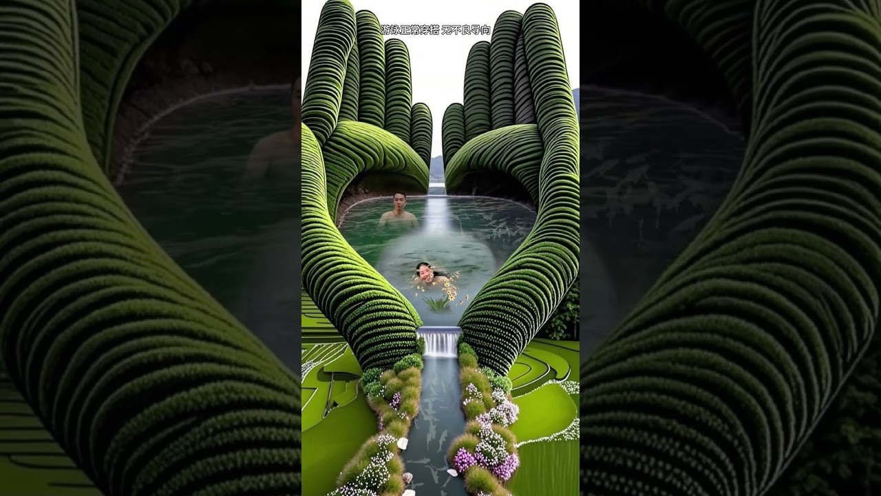 Holding a hot spring pool in your hand, a good place to soak your feet in natural hot springs. Spr