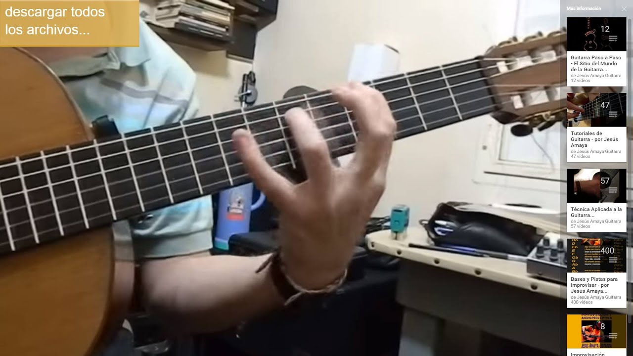 Estabilidad de Mano Izquierda (tutorial) Jesús Amaya...