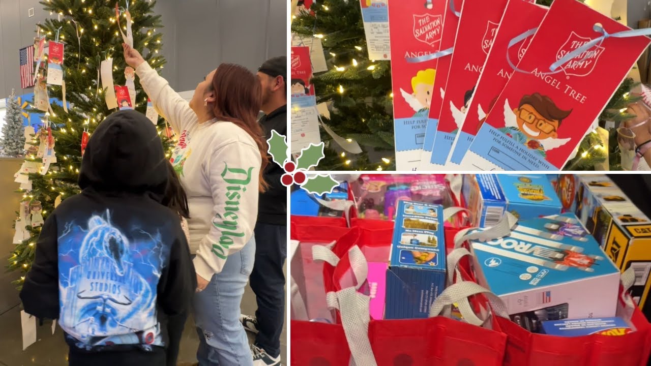 WE GOT 25 ANGEL TREES 🎄 SHOPPING IN OUR STORAGE FOR TOYS! *Christmas 2025