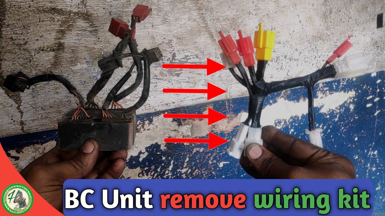 How To Change  Pulsar UG3 BC Unit Into Wiring Kit In Telugu || Hari Mec