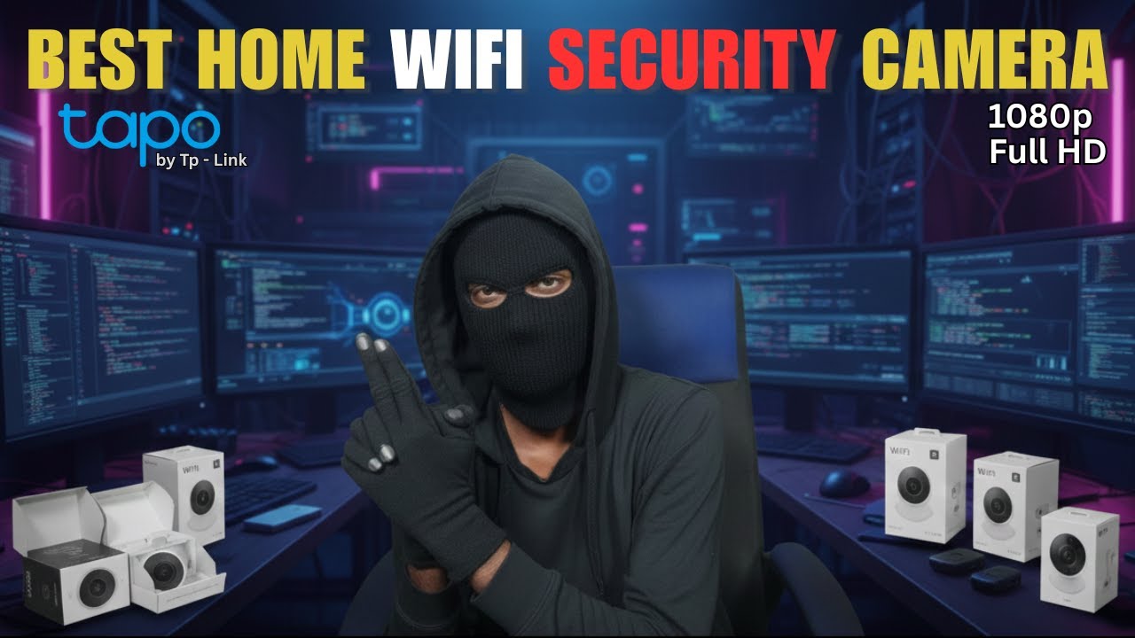 Wireless CCTV Camera එකක් දාමු! | TP-Link Tapo Review Quality Day & Night
