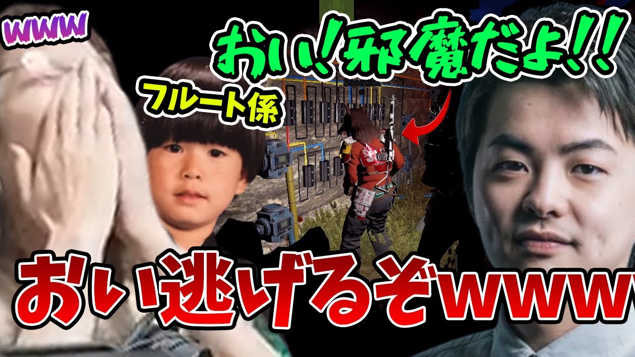 作業中のSasatikkを邪魔して、激怒させてしまう釈迦【VCR RUST】【2023/4/18】