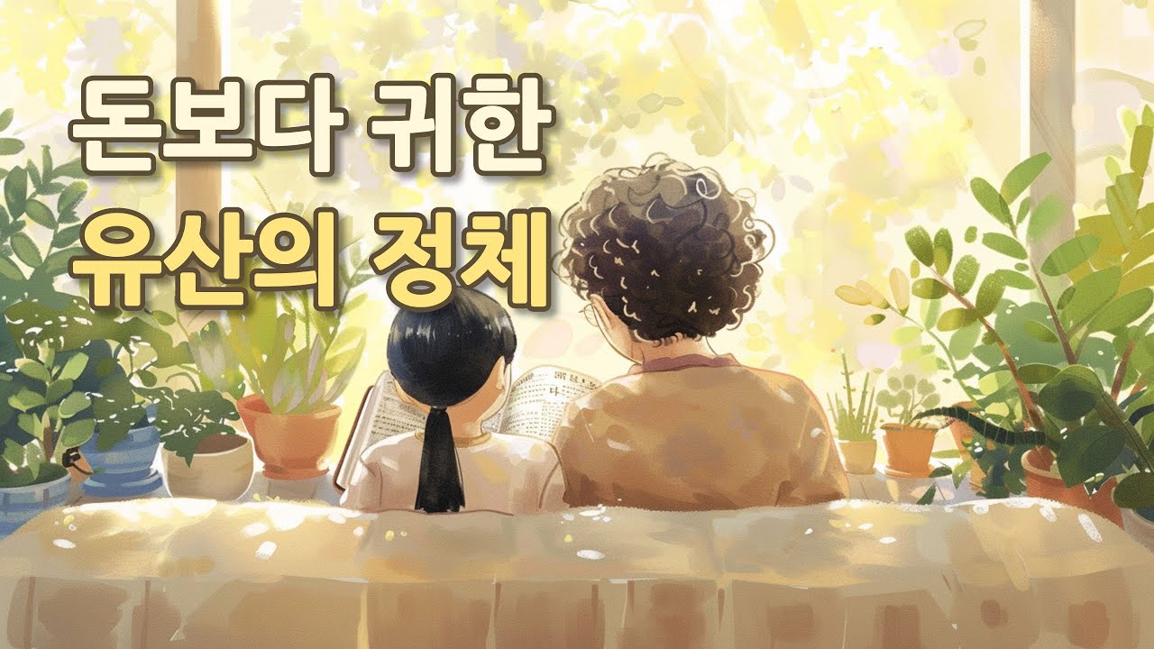 돈보다 더 위대한 '영적 유산', 자녀에게 이것만 남겨도 성공한 인생입니다