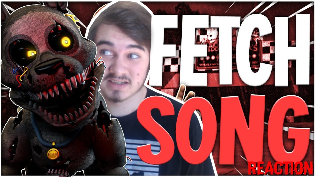 JonnyBlox Reacts to 'FNAF - FETCH SONG LYRIC VIDEO - Dawko & DHeusta'