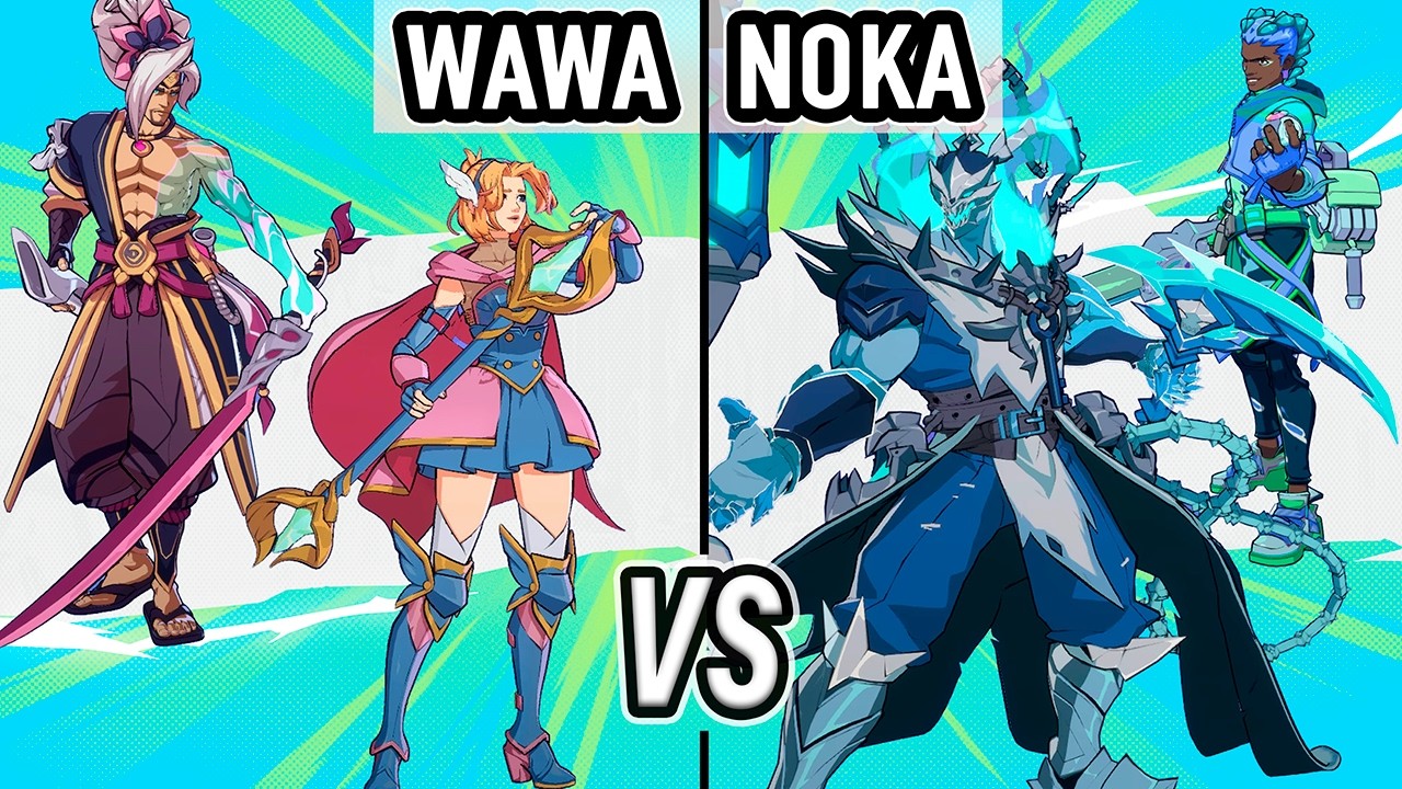 2XKO ▰ Wawa (Lux / Yasuo) vs Noka (Thresh / Ekko) ▰ High Level Gameplay