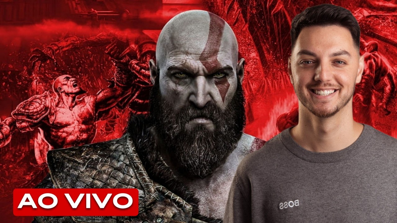 🔥 AO VIVO PRIMEIRA VEZ jogando God of War Ragnarök #8