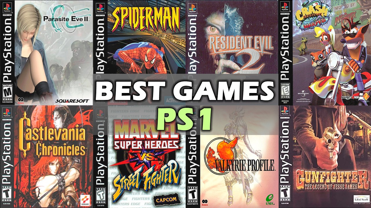 ТОП-25 лучших игр для PS1, заслуживающих вашего внимания