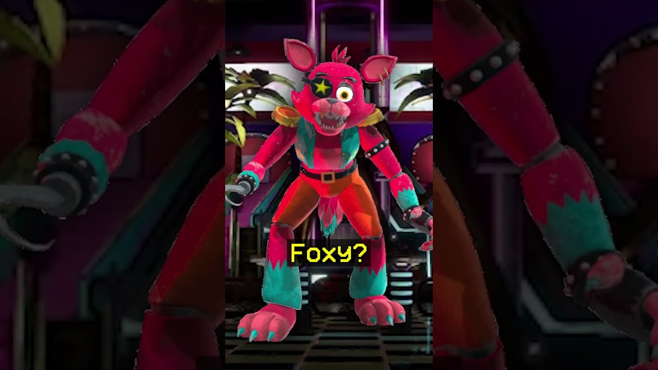 Что случилось с Глэмрок Фокси? #fnaf #fivenightsatfreddys