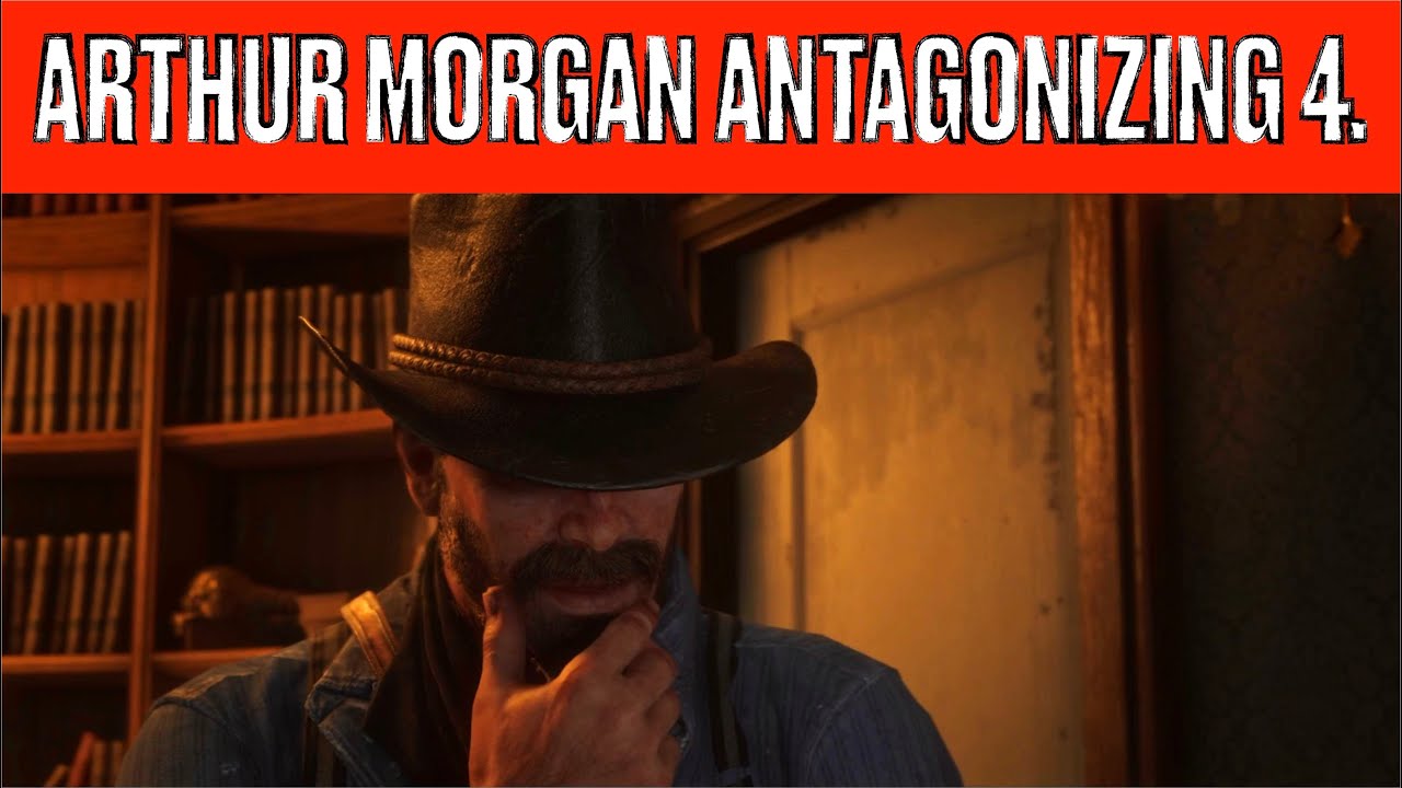 Red Dead Redemption II. Arthur Morgan antagonizing NPC's. Part IV.