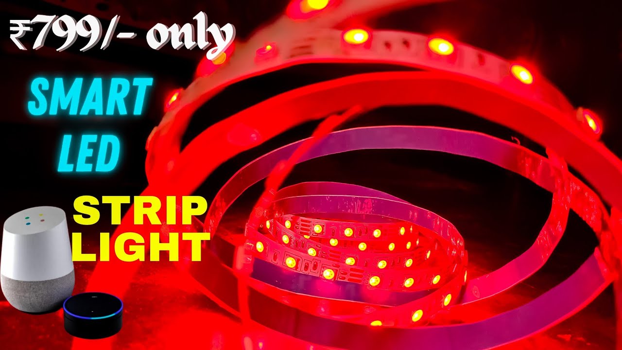 RGB Smart LED Strip Light With Wifi, Alexa , Google Assistant 🔥2023 Desidiya LED Strip Light