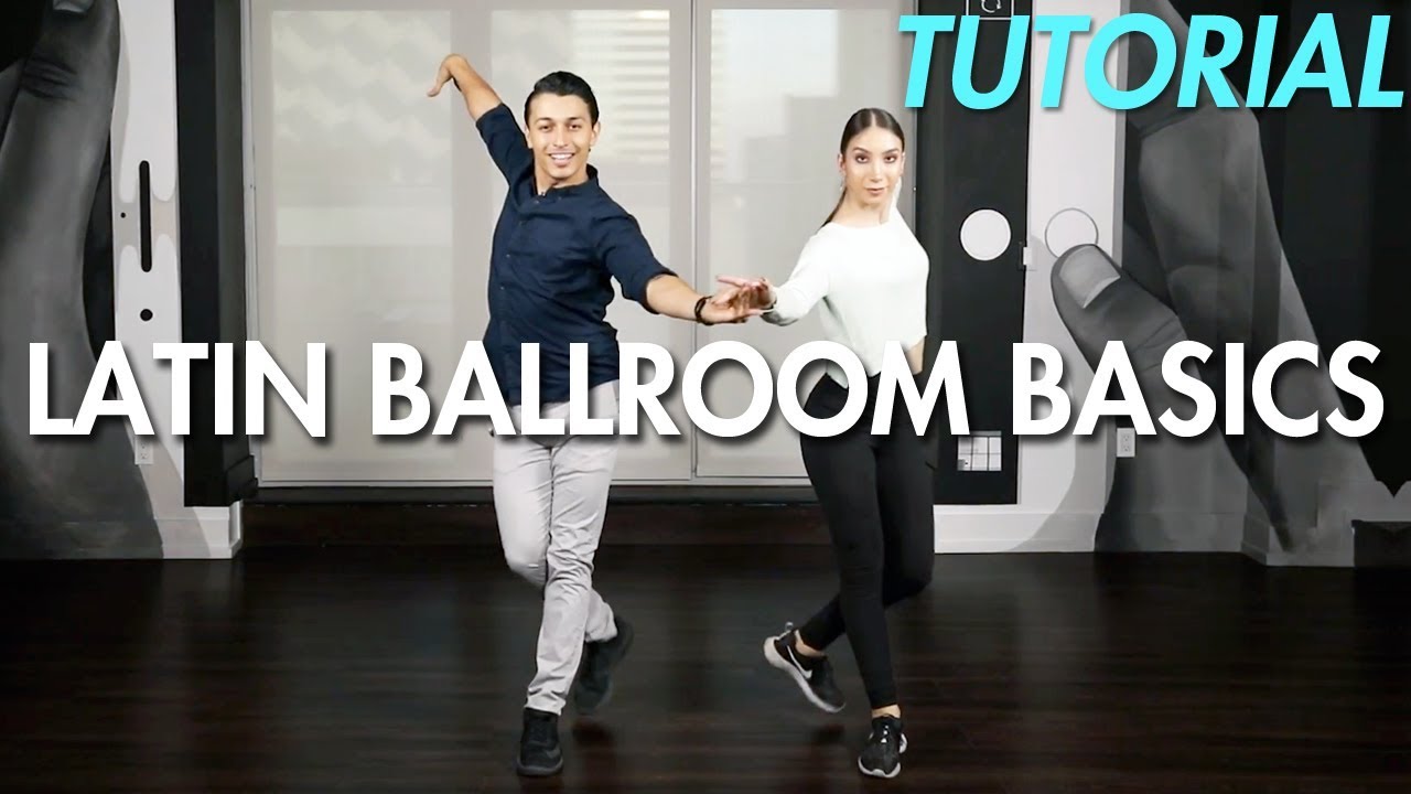 Basic Latin Ballroom Steps with Partnering (Ballroom Dance Moves Tutorial) | MihranTV