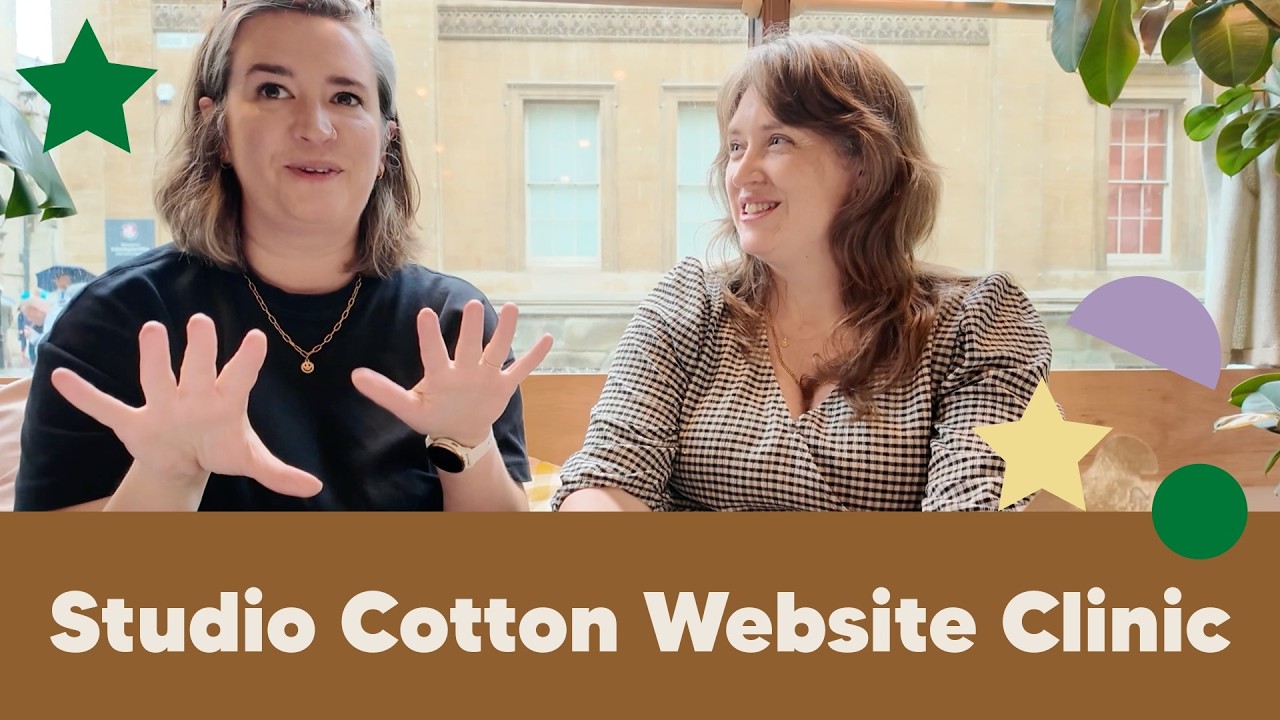A day out at the Studio Cotton Website Clinic