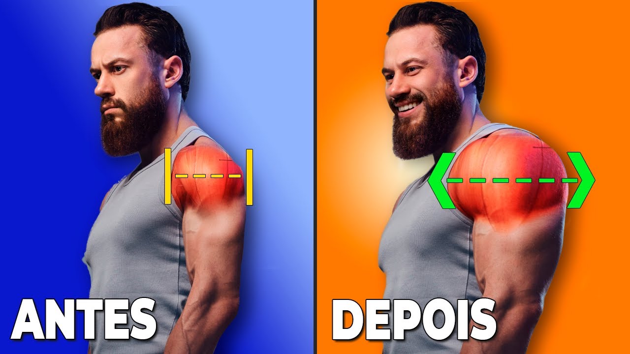 AS 3 DICAS PARA DEIXAR SEUS OMBROS GRANDES E DEFINIDOS EM POUCO TEMPO