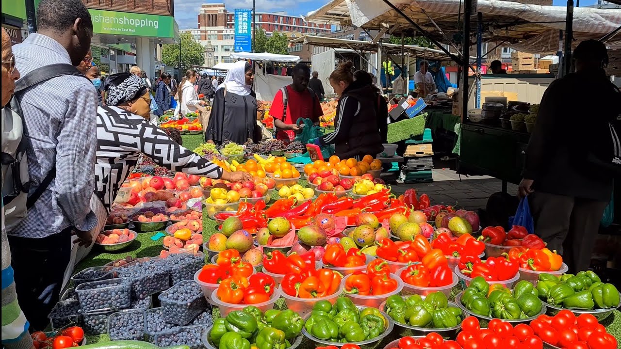 🇬🇧 LONDON ENGLAND, LEWISHAM TO GREENWICH, LONDON WALKING TOUR, LONDON CITY WALK, LEWISHAM MARKET, 4K
