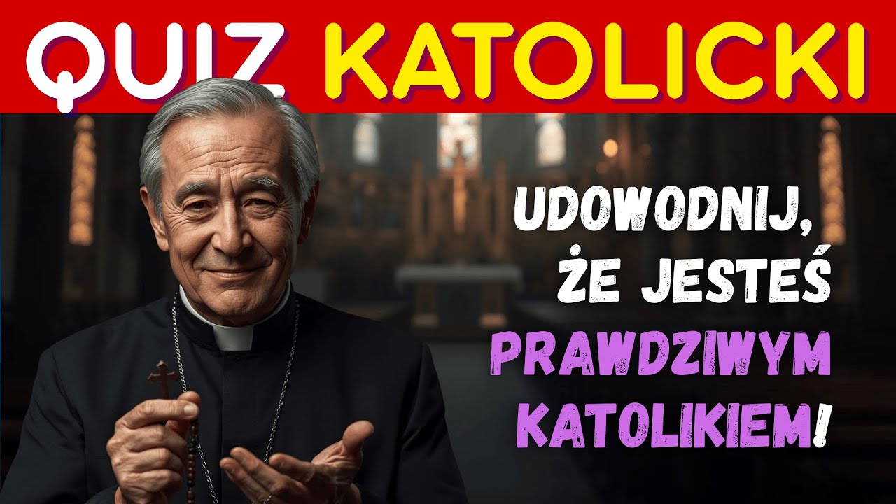 📖✝️ Biblijny quiz o wierze katolickiej | Chrześcijańskie wyzwanie