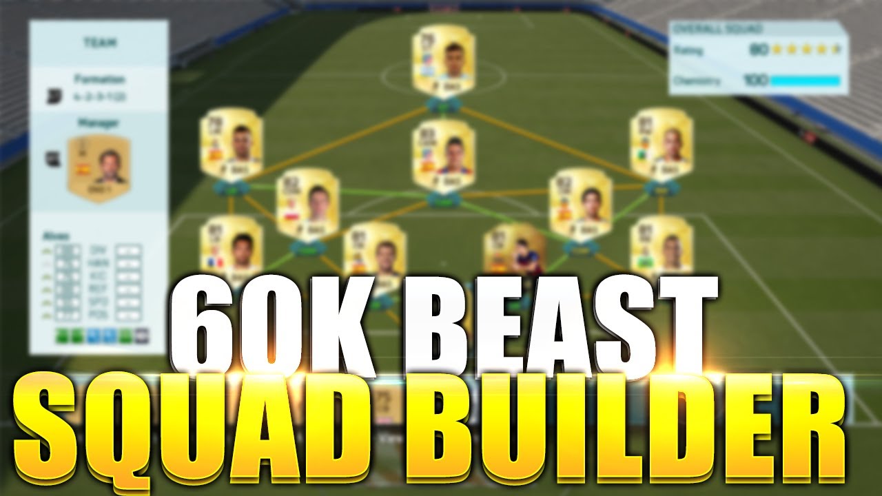 50k/60k squad builder-Fifa 16